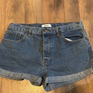 Forever 21 Blue Denim Shorts